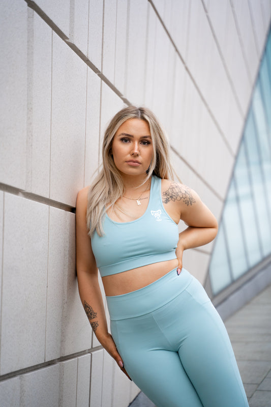 Zeus Sports Bra - Sky Blue
