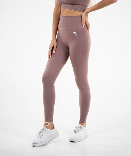 Athena Seamless Leggings - Coffee
